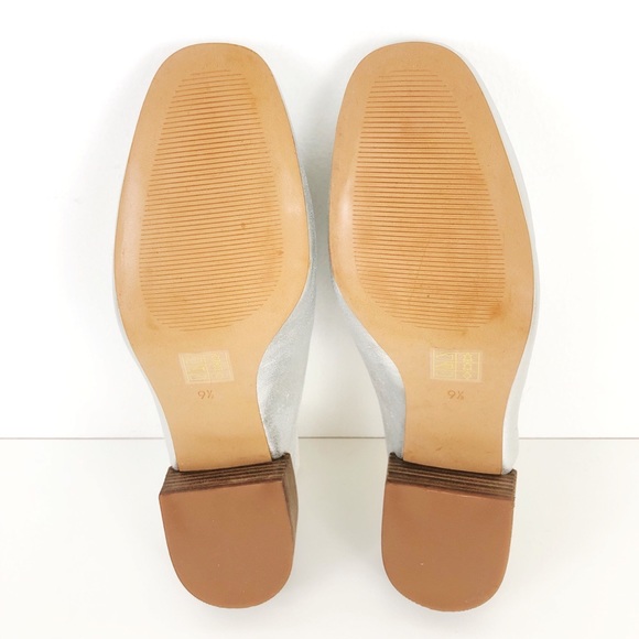 NWB Madewell The Willa Loafer Mule in Metallic 9.5 - Picture 8 of 8